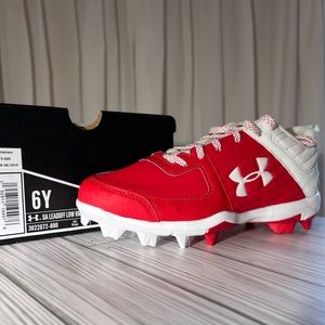 Boys' UA Leadoff Low RM Jr. Baseball Cleats